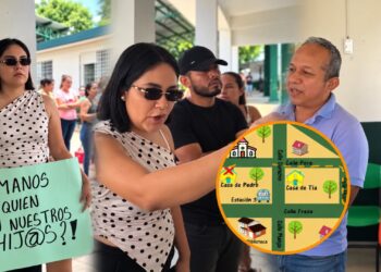 De una tarea escolar a la Fiscalía: bautizan como “Lady Croquis” a madre que denunció a maestro en Veracruz