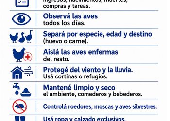RECOMENDACIONES DEL INTA PARA EL BIENESTAR DE AVES