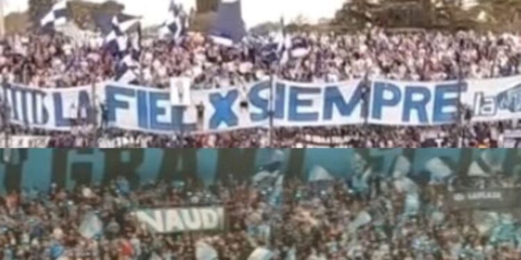 Video: los multitudinarios banderazos de Belgrano y Talleres en la previa del clásico