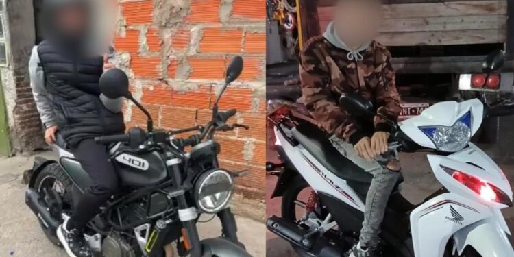 El ladrón que cayó por su vanidad: robaba motos en Recoleta y se jactaba en TikTok