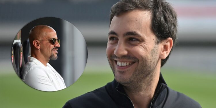 Bomba: la reunión entre Di Carlo y Verón en el Monumental en medio de la tensa relación con la AFA