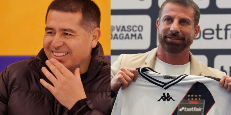Son ídolos y se enfrentarán como presidentes: el condimento que tendrá la semi entre Boca y Vasco da Gama