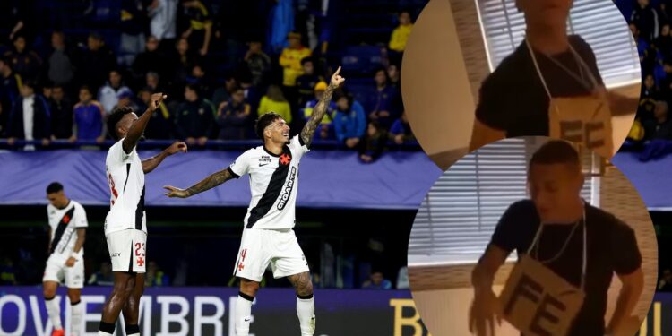Video: Richarlison festejó el triunfo de Vasco en la Bombonera a puro baile