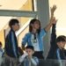 La familia Messi, presente en el Monumental para la despedida de Leo