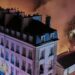 Un incendio destruyó por completo una joya del 1615 en París: el mercado de comida callejera más antiguo