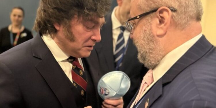 El Gobierno de Donald Trump destacó a Milei como un «ejemplo» en lucha contra el antisemitismo