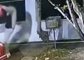 La golpeó con un casco, la pateó y la arrastró por el suelo: la brutal agresión de un hombre a su ex pareja en plena calle