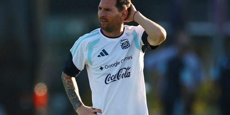 El domingo de Messi: entrenamiento en el predio y un asado con invitado especial