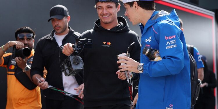 Lando Norris contó cómo fue la charla con Franco Colapinto