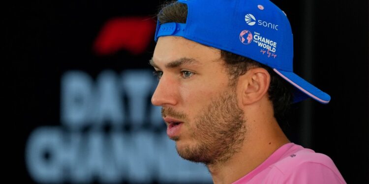 La ilusión de Pierre Gasly con Alpine para el GP de Singapur