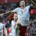 Video: hat-trick de Lewandowski para liderar la goleada de Polonia ante Rumania