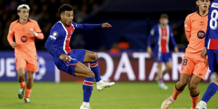El PSG golpeó primero por un error de Lamine Yamal