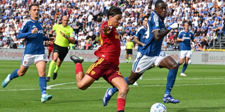 Con Dybala y Molina de titulares, la Roma iguala 0-0 con el Como de Nico Paz y Perrone